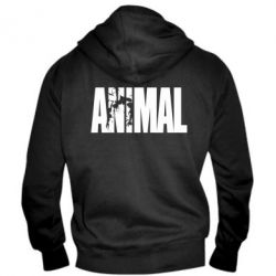 Чоловіче худі на блискавці Animal Powerlifting - PrintSalon