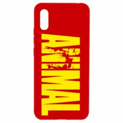 Чохол для Xiaomi Redmi 9a Animal Powerlifting - PrintSalon