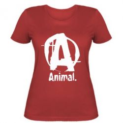 Женская футболка Animal - PrintSalon