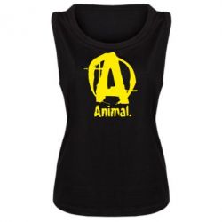 Женская майка Animal - PrintSalon
