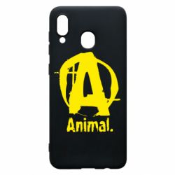 Чехол для Samsung A20 Animal - PrintSalon