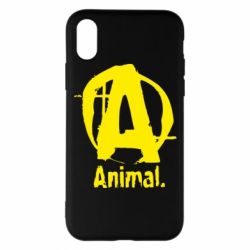 Чехол для iPhone X/Xs Animal - PrintSalon