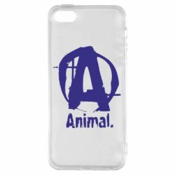 Чехол для iPhone5/5S/SE Animal - PrintSalon