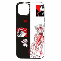 Чехол для iPhone 14 Anime collage - PrintSalon