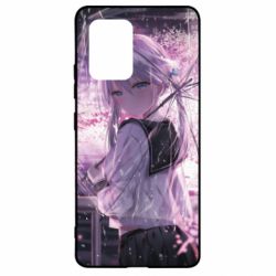 Чохол для Samsung S10 Lite Anime girl and sakura - PrintSalon