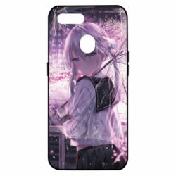 Чохол для Oppo A5s / A12Anime girl and sakura - PrintSalon