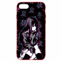 Чохол для iPhone SE 2022 Anime Girl Glitch - PrintSalon