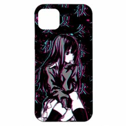 Чохол для iPhone 14 Plus Anime Girl Glitch - PrintSalon