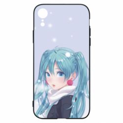 Чохол для iPhone XR Anime girl with blue hair - PrintSalon