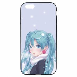 Чохол для iPhone 6/6S Anime girl with blue hair - PrintSalon