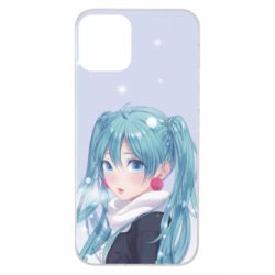 Чохол для iPhone 11 Anime girl with blue hair - PrintSalon