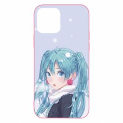 Чохол для iPhone 12 Pro Anime girl with blue hair - PrintSalon