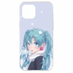 Чохол для iPhone 12 Pro Max Anime girl with blue hair - PrintSalon