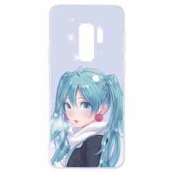 Чохол для Samsung S9+ Anime girl with blue hair - PrintSalon