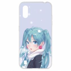 Чохол для Samsung A01 / M01 Anime girl with blue hair - PrintSalon