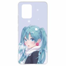 Чохол для Samsung S10 Lite Anime girl with blue hair - PrintSalon