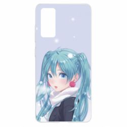 Чохол для Samsung S20 FE Anime girl with blue hair - PrintSalon