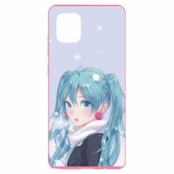 Чохол для Samsung Note 10 Lite Anime girl with blue hair - PrintSalon