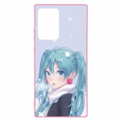 Чохол для Samsung Note 20 Ultra Anime girl with blue hair - PrintSalon