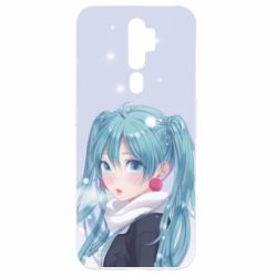 Чохол для Oppo A5/A9 2020 Anime girl with blue hair - PrintSalon