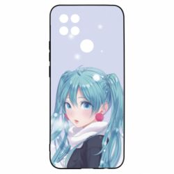 Чохол для Oppo A15s / A15 Anime girl with blue hair - PrintSalon