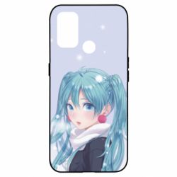 Чохол для Oppo A53 / A32 / A33Anime girl with blue hair - PrintSalon