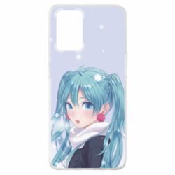 Чохол для Oppo A74 4G Anime girl with blue hair - PrintSalon