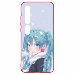 Чохол для Xiaomi Mi10 / 10 Pro Anime girl with blue hair - PrintSalon