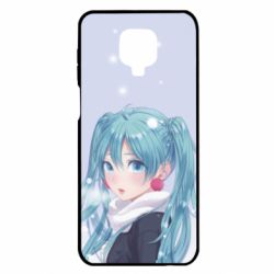Чохол для Xiaomi Redmi Note 9S / 9Pro / 9Pro Max Anime girl with blue hair - PrintSalon