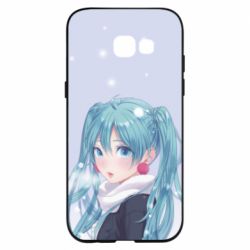 Чохол для Samsung A5 2017 Anime girl with blue hair - PrintSalon