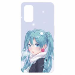 Чохол для Realme 7 Pro Anime girl with blue hair - PrintSalon