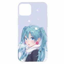 Чохол для iPhone 14 Plus Anime girl with blue hair - PrintSalon