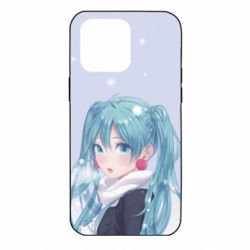 Чохол для iPhone 14 Pro Max Anime girl with blue hair - PrintSalon