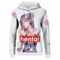 Жіноче 3D худі Anime hentai