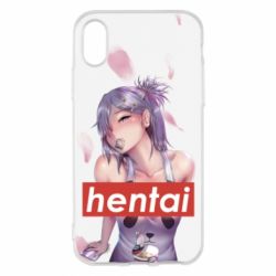 Чехол для iPhone X/Xs Anime hentai
