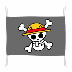 Флаг Anime logo One Piece skull pirate
