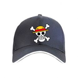 Кепка Anime logo One Piece skull pirate