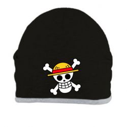Шапка Anime logo One Piece skull pirate-PrintSalon Шапка Anime logo One Piece skull pirate