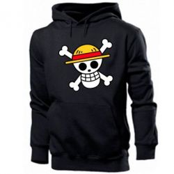 Чоловіче худі Anime logo One Piece skull pirate