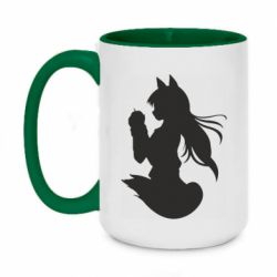 Чашка двокольорова велика Anime Spice and Wolf - PrintSalon