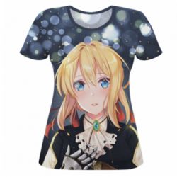 Жіноча 3D футболка Anime: Violet Evergarden - PrintSalon