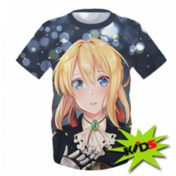 Дитяча 3D футболка Anime: Violet Evergarden