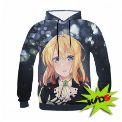 Дитяче 3D худі Anime: Violet Evergarden - PrintSalon