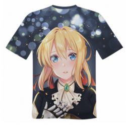 Чоловіча футболка 3D Anime: Violet Evergarden