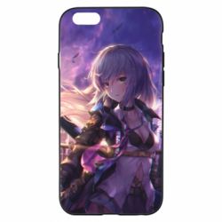 Чохол для iPhone 6/6S Anime warrior-girl - PrintSalon