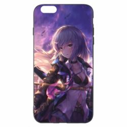 Чохол для iPhone 6 Plus/6S Plus Anime warrior-girl - PrintSalon