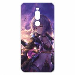 Чохол для Meizu Note 8 Anime warrior-girl - PrintSalon