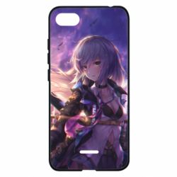 Чохол для Xiaomi Redmi 6A Anime warrior-girl - PrintSalon
