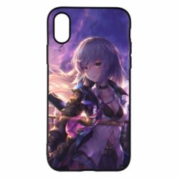 Чохол для iPhone X/Xs Anime warrior-girl - PrintSalon