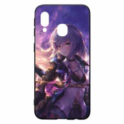 Чохол для Samsung A40 Anime warrior-girl - PrintSalon